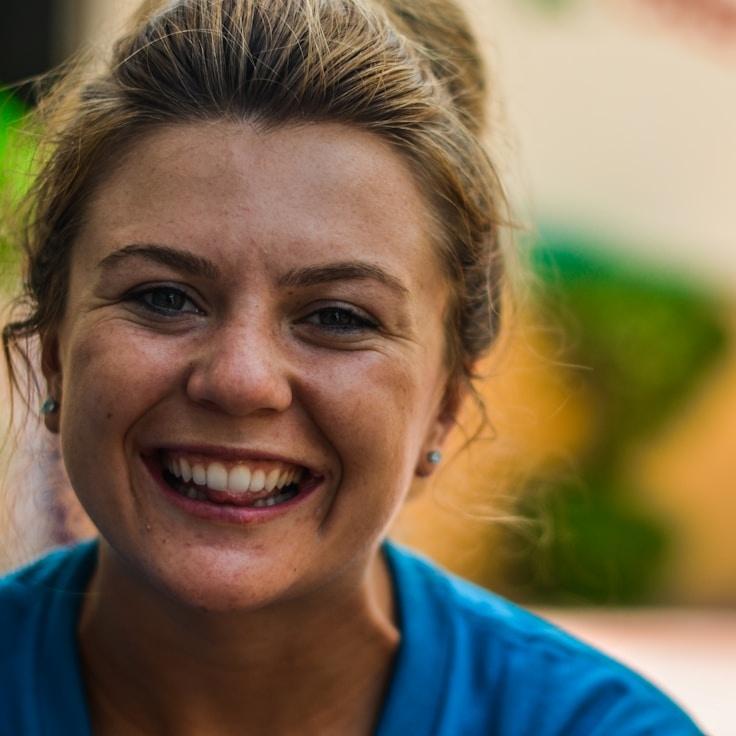 Portrait of Sam Rivera, group coordinator and fusion cooking expert